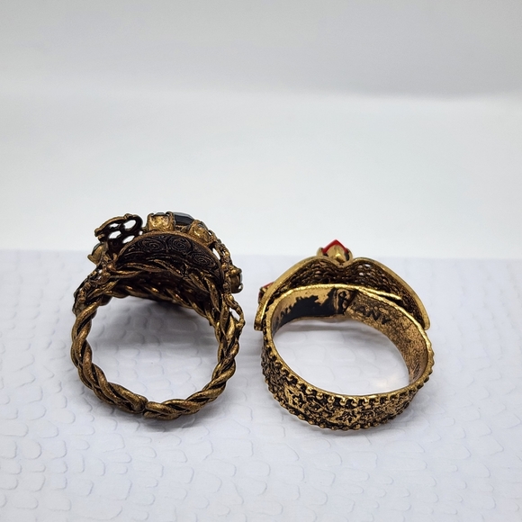 Adjustable Vintage West Germany Rings - Picture 5 of 14